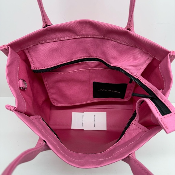 Marc Jacobs Pink Canvas Tote Bag - Picture 10 of 14